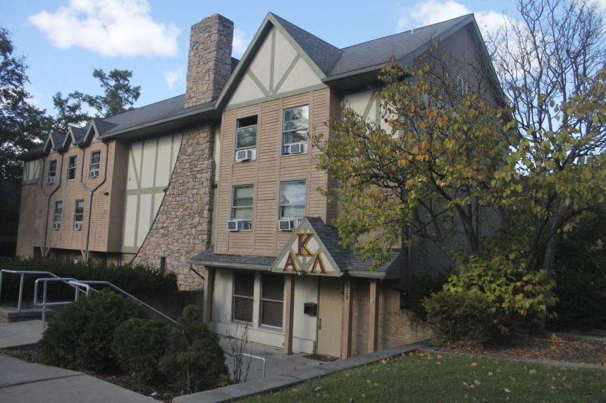 Exterior of the alpha kappa lambda fraternity house